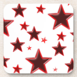 Red Star Getränkeuntersetzer