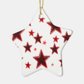 Red Star Keramikornament (Links)