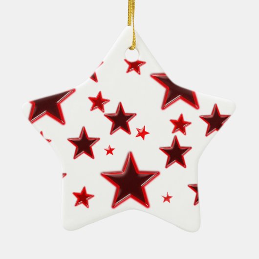 Red Star Keramikornament (Hinten)