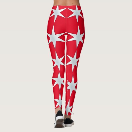 Red Star Leggings (Rückseite)