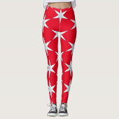 Red Star Leggings (Vorderseite)