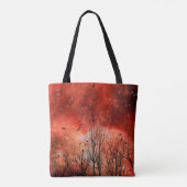 Red Star Lights Tasche (Rückseite)