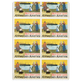 Red Star Line ~ Antwerpen-Amerika Klemmbrett (Rückseite)