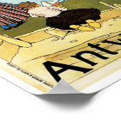 Red Star Line ~ Antwerpen-Amerika Poster (Ecke)