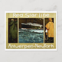 Red Star Line Antwerpen nach New York