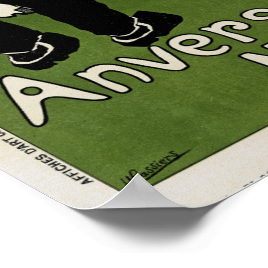 Red Star Line Poster (Ecke)