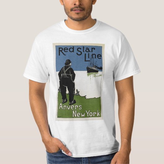 Red Star Line T-Shirt (Vorderseite)