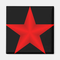 Red Star Magnet