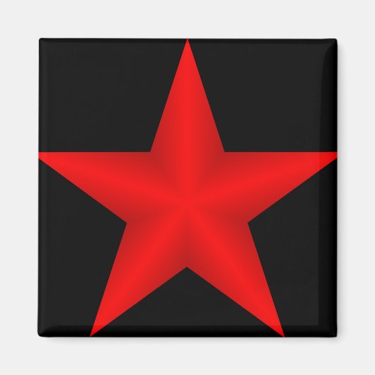 Red Star Magnet (Vorne)