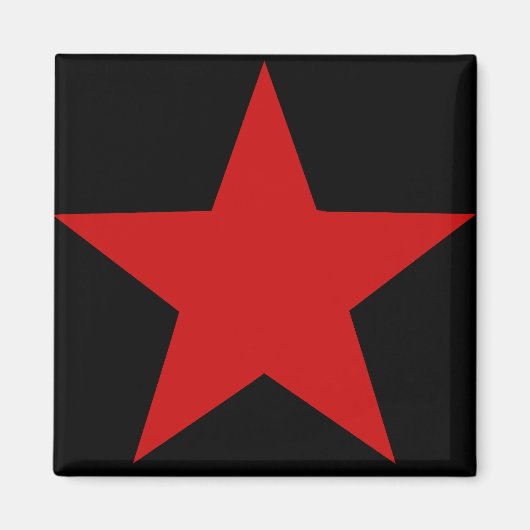 Red Star Magnet (Vorne)