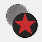 Red Star Magnet (Vorderseite/Rückseite)