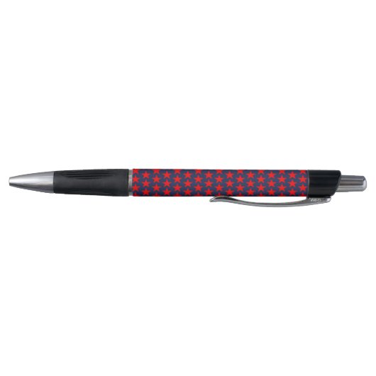 Red Star Pattern Kugelschreiber (Unterseite)