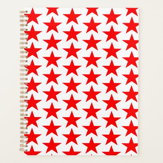 Red Star Pattern Planer (Vorderseite)