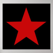 Red Star Poster (Vorne)