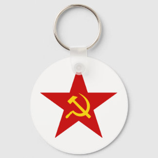 Red Star Schlüsselanhänger