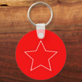 Red Star Schlüsselanhänger (Vorderseite)