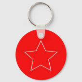 Red Star Schlüsselanhänger (Rückseite)