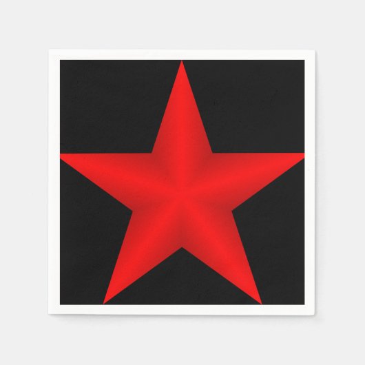 Red Star Serviette (Vorderseite)