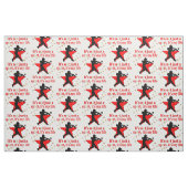 RED STAR SOFTBALL IST MEIN LEBENSGESCHMACK STOFF (Fat Quarter (45,7 x 55,9 cm))
