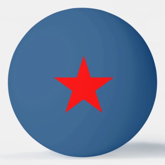 Red Star Tischtennisball (Vorderseite)
