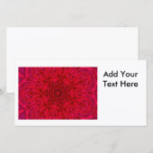 Red Star und Sun Mandala (Vorne/Hinten)