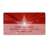 Red Star Versandmarke groß (Vorne)