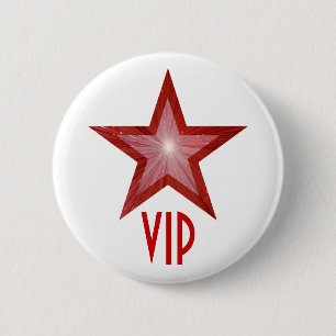 Red Star "VIP"-Taste weiß Button