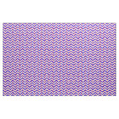 Red Stars auf Blue White Zigzag Stoff (Yard (91,4 cm))