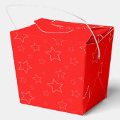 Red Stars Gefälligkeitsbox Geschenkschachtel (Rückseite)