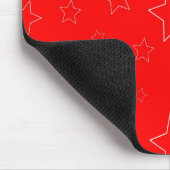 Red Stars Mousepad (Ecke)