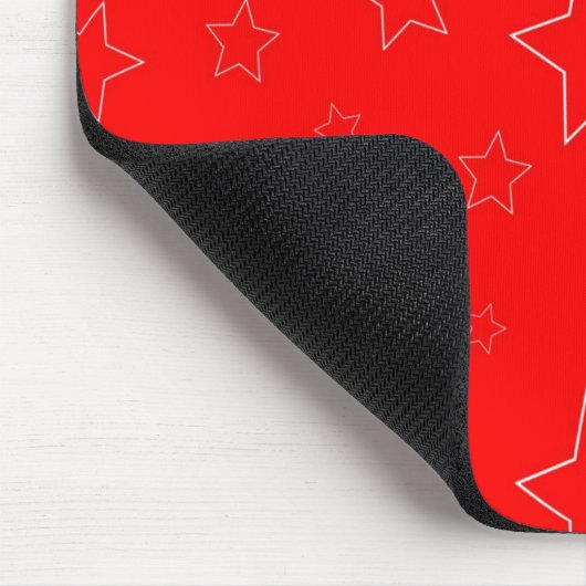 Red Stars Mousepad (Ecke)