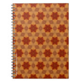 Red Stars Notebook Notizblock (Vorderseite)