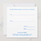 Red Stars Weihnachtsgeschenk (Rückseite)