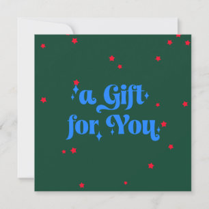 Red Stars Weihnachtsgeschenk