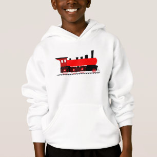 Red Steam Motor Hoodie