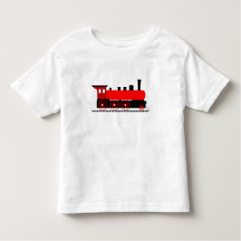 Red Steam Motor Kleinkind T-shirt