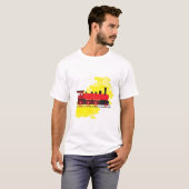 Red Steam Motor T-Shirt (Vorne ganz)