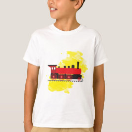 Red Steam Motor T-Shirt