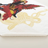 Red Steampunk Fairy Octopus Sherpadecke (3/4)