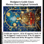 Red Steampunk Train, Loco, Mosaic DH4L Decoupage Seidenpapier