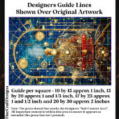 Red Steampunk Train, Loco, Mosaic DH4R Decoupage Seidenpapier