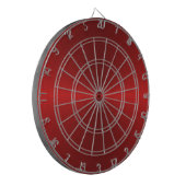 Red Steel Dart Board Dartscheibe (Vorderseite Links)