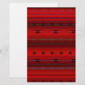 Red Steel Wires Briefpapier (Vorne/Hinten)