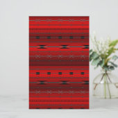 Red Steel Wires Briefpapier (Stehend Vorderseite)