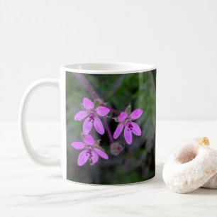 Red Stem Filaree Blume Tasse