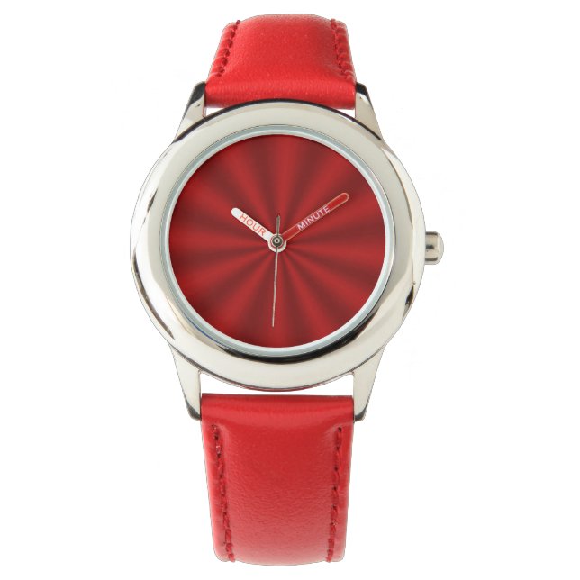 Red Sternexplosion Watch Armbanduhr (Vorderseite)