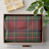 Red Stewart Kariert Tartan zu Weihnachten Seidenpapier (Geschenk)