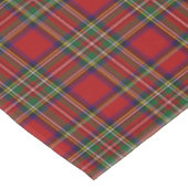 Red Stewart Royal Tartan Large Kariert Scottish Cl Tischdecke (Schrägansicht)