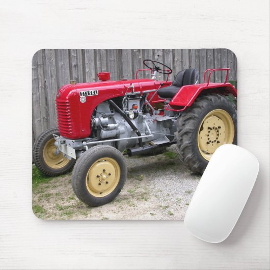 Red Steyr Tractor Mousepad (Mit Mouse)