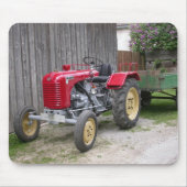 Red Steyr Tractor T84 Mousepad (Vorne)